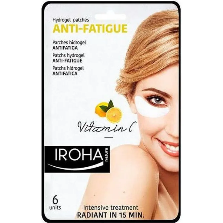 Iroha Patches für die Augenkontur Eyes & Lips Antifatigue Iroha 6 Stück, für Damen und Herren