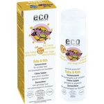 eco cosmetics Baby Sonnencreme LSF50, wasserfest, vegan, ohne Mikroplastik, Naturkosmetik für Gesicht und Körper 50ml