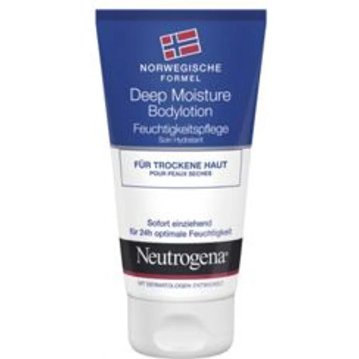 Neutrogena Deep Moisture Sofort einziehende Bodylotion trockene Haut 75 ml  – Bild 1