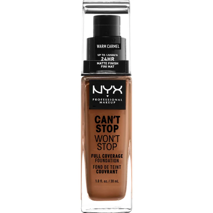 NYX Professional Make-up Can't Stop Won't Stop Warm Carmel 30 ml – Bild 1