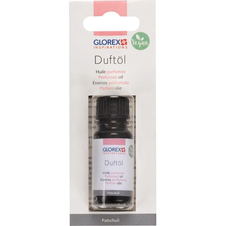 Glorex 6 1600 314 Duftstoff für Seife Patchouli 10 ml für Alle Hauttypen geeignet
