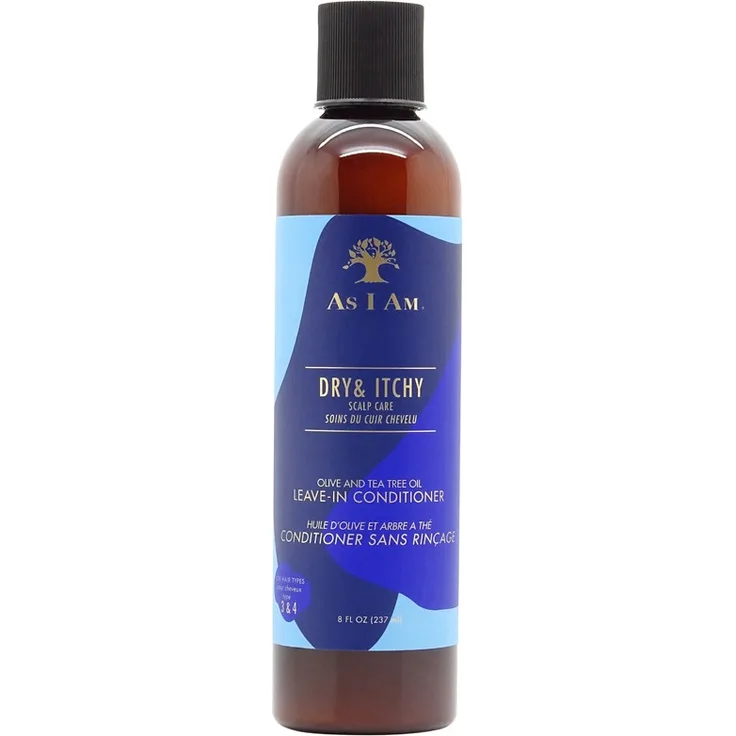 As I Am Dry & Itchy Olive And Tea Tree Oil Leave-In Conditioner 237 ml