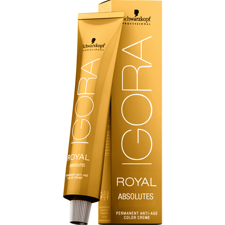 Schwarzkopf Professional Igora Royal Absolutes 7-10 mittelblond cendré natur 60 ml
