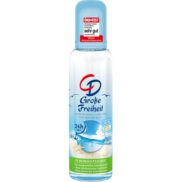 Cd Deo Zerstäuber gosse Freiheit Deodorant Ohne Aluminiumsalze Langanhaltender Schutz Für 24 H 75 ml