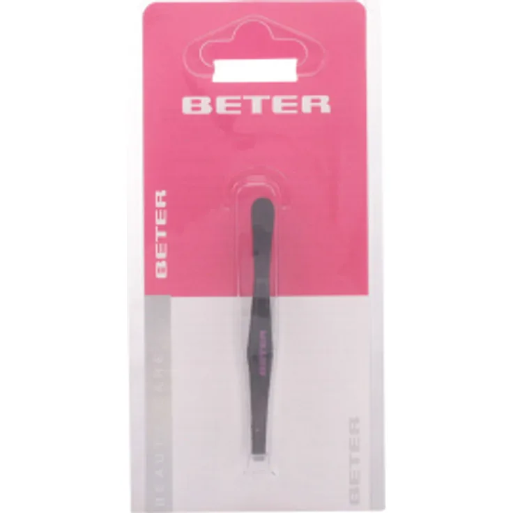Beter PINZA depilar punta recta acero negro 1 Stück