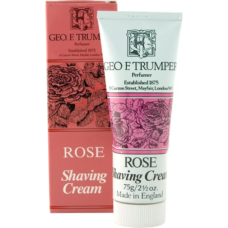 Geo. F. Trumper Rose Soft Shaving Cream Tube 75 g