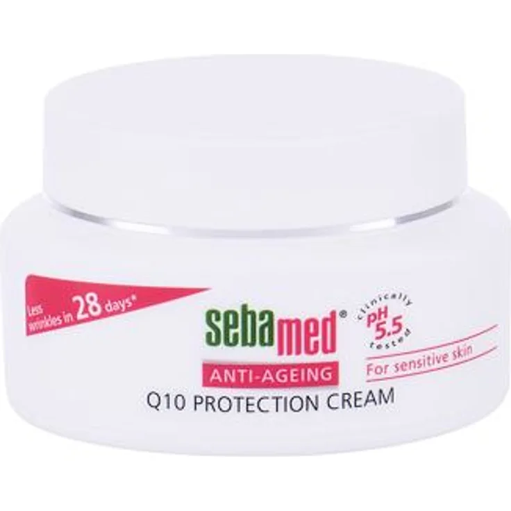 Sebamed Anti-Ageing Q10 Protection Creme gegen Falten Für Empfindliche Haut 50 ml Tagespflege für Damen und Herren
