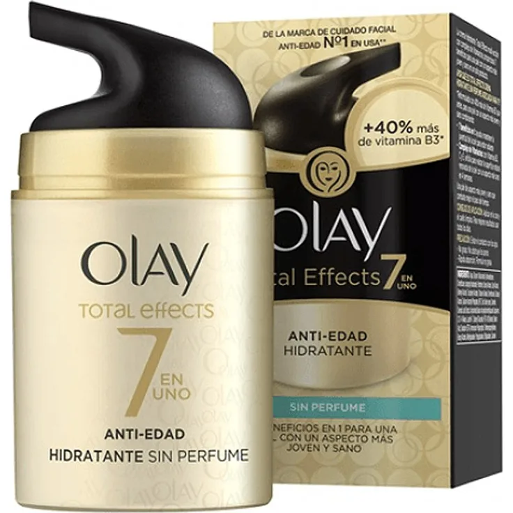 Tagescreme Anti-Aging Feuchtigkeitscreme Total Effects Olay 50 ml