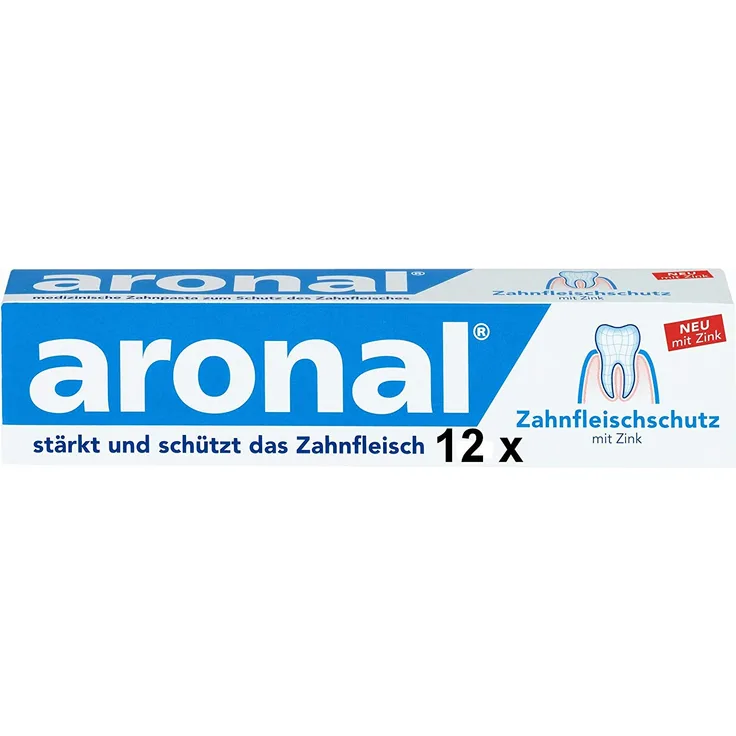 Aronal 12 x 75 ml, für saubere & gesunde Zähne