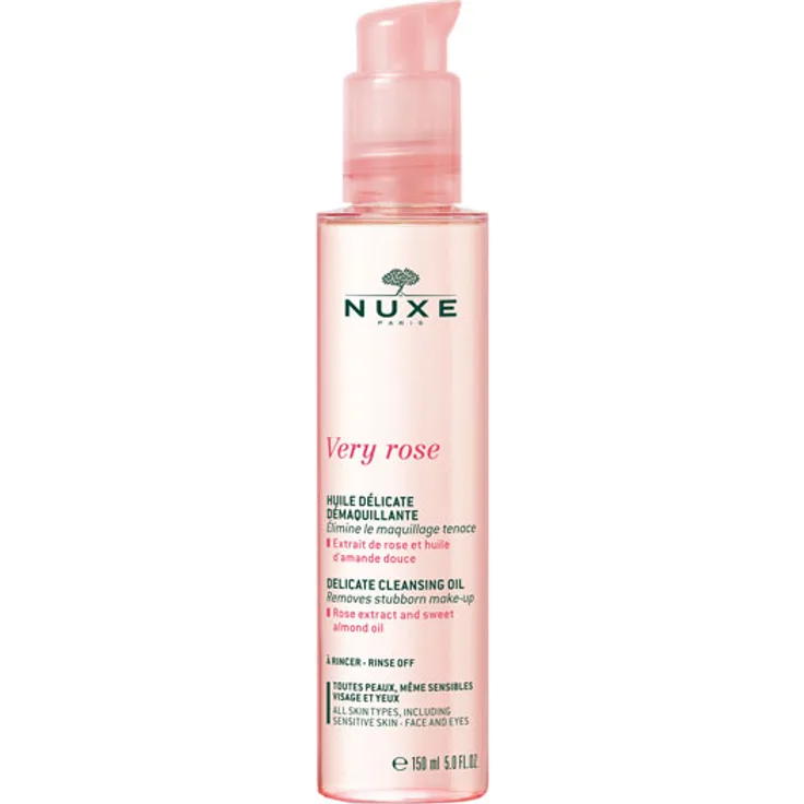 Nuxe Very Rose Delicate Cleansing Oil, für Damen und Herren 