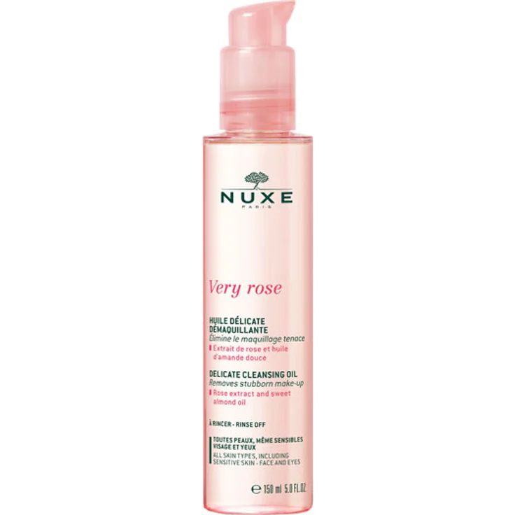Nuxe Very Rose Delicate Cleansing Oil, für Damen und Herren 