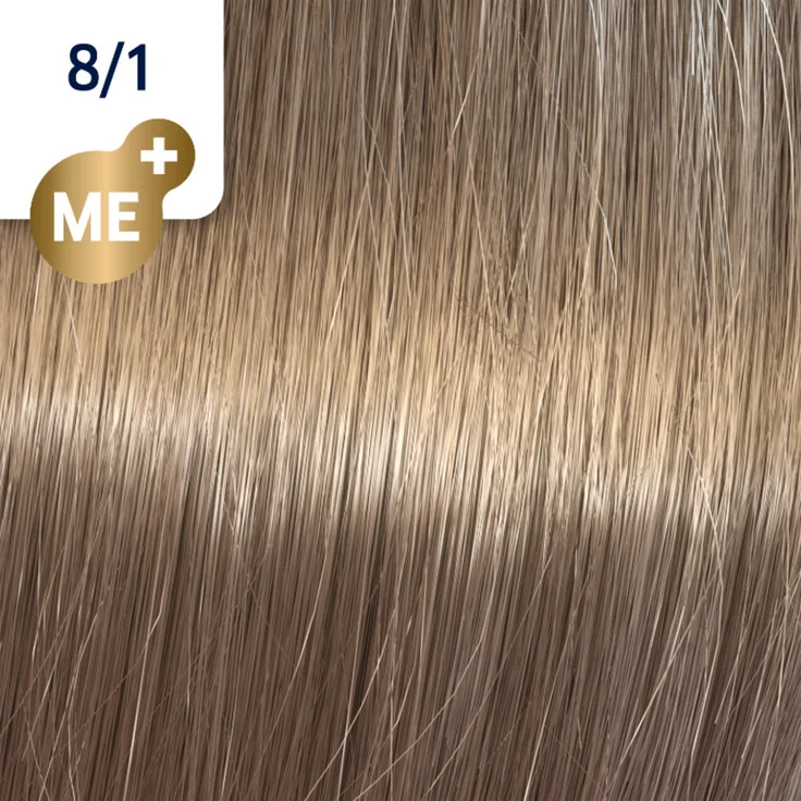 Wella Koleston Perfect Me+ 8/1 hellblond asch 60 ml – Bild 2