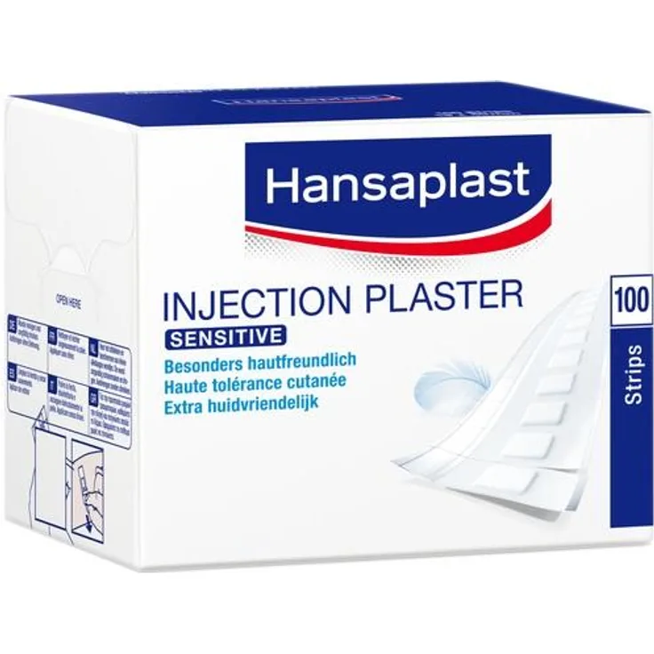 Beiersdorf Hansaplast Sensitive Injektionspflaster 1,9x4 cm 100 St.