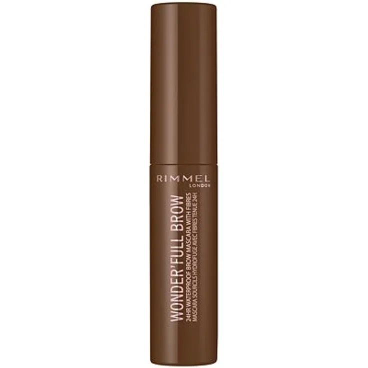 Rimmel London Wonder Full Brow Wasserfeste langanhaltende Augenbrauen-Mascara 4,5 ml Farbton 002 Medium