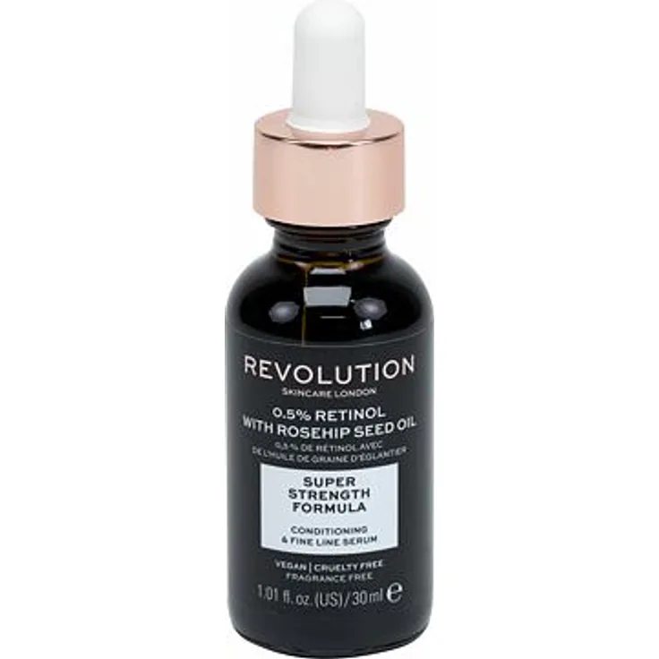 Revolution Skincare Skincare 0,5% Retinol with Rosehip Seed Oil Nährendes Serum mit Retinol und Hagebuttenöl 30 ml