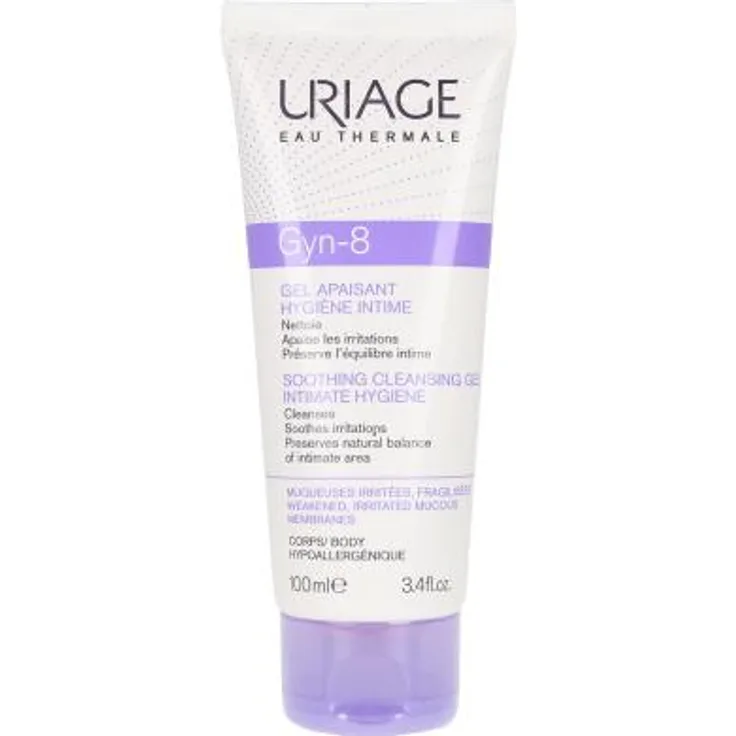 Uriage Gyn-8 Soothing Cleansing Gel Karton 1 Stueck x 100 ml mit reinigender Wirkung