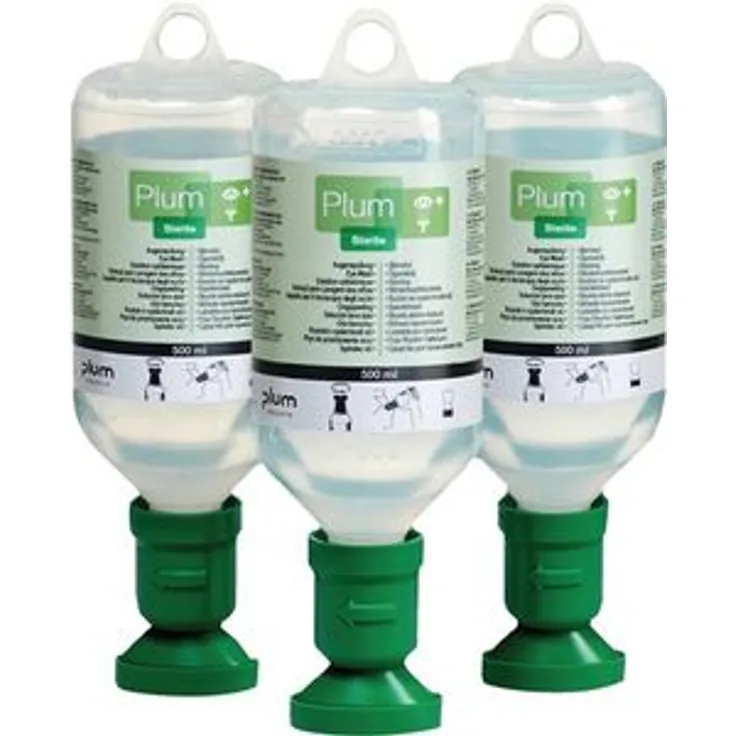 Plum Augenspülflaschen 3 x 500 ml