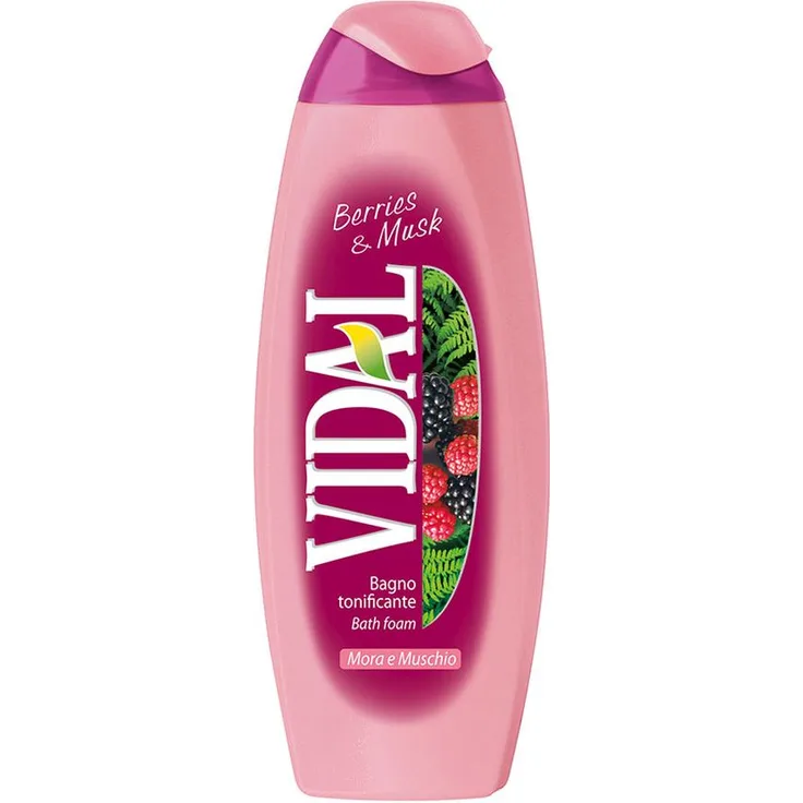 Vidal VIDAL Badeschaum Brombeere & Moschus 500 ml