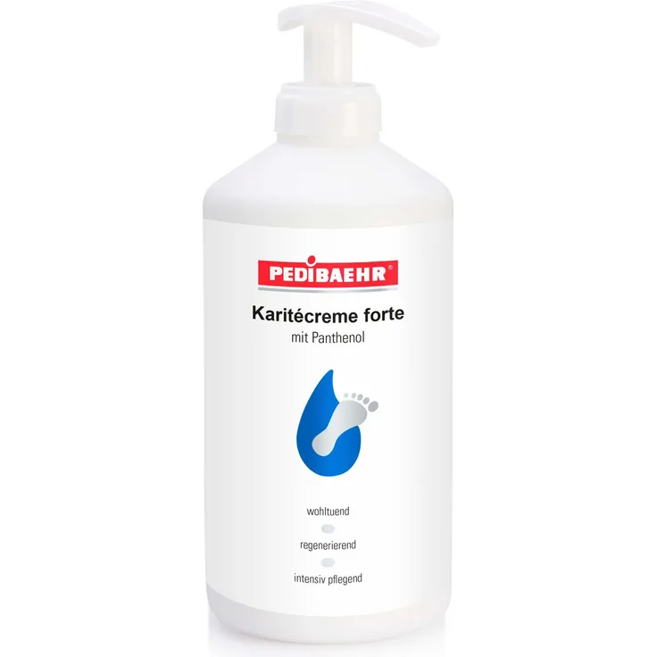 Pedibaehr Karitecréme forte mit Panthenol 500 ml