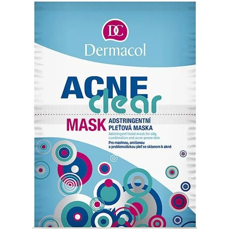 Dermacol Acneclear Face Mask 16 g mit pflegender Wirkung für alle Hauttypen