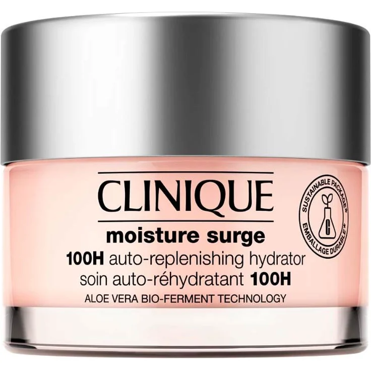 Clinique Moisture Surge 100H Auto-Replenishing Hydrator 50 ml mit feuchtigkeitsspendender Wirkung für trockene Haut – Bild 1