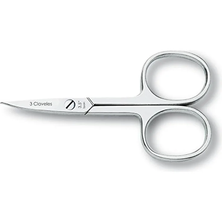 3 Claveles 12076 - Nagelschere, gebogen