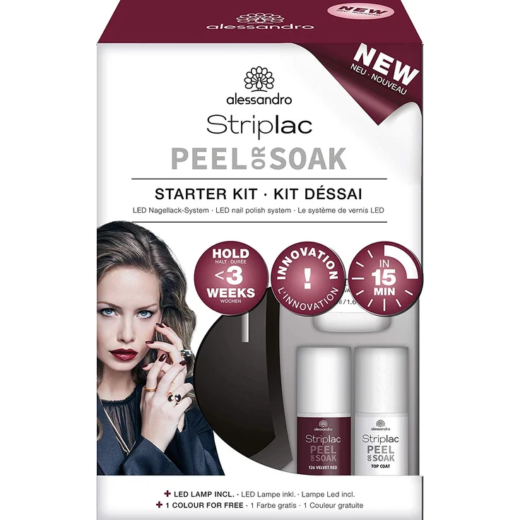 Alessandro Striplac Peel or Soak Starter Set – Bild 1