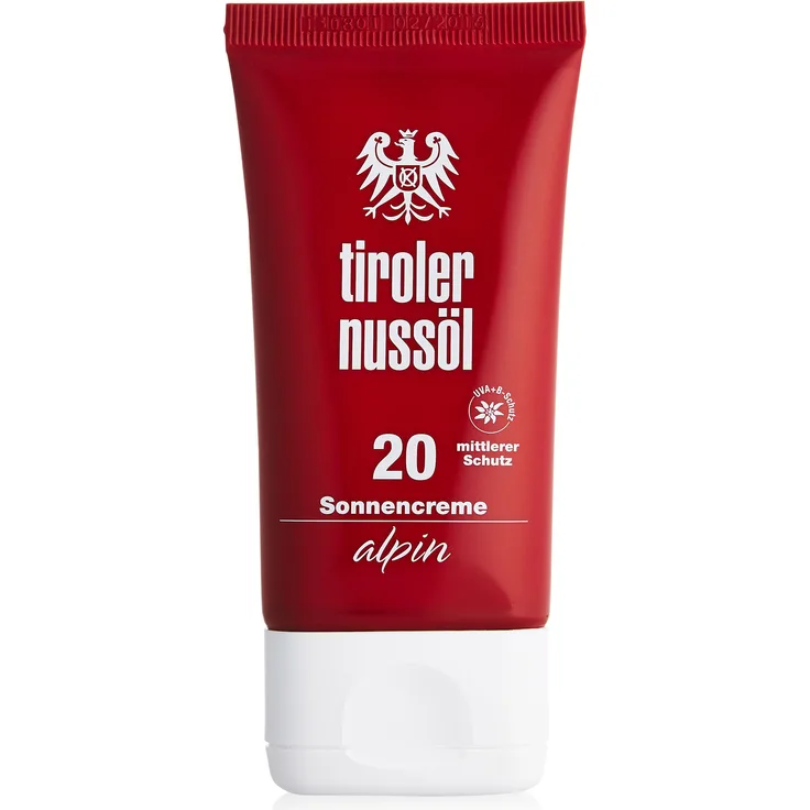 Tiroler Nussöl Alpin Sonnencreme LSF20 40 ml