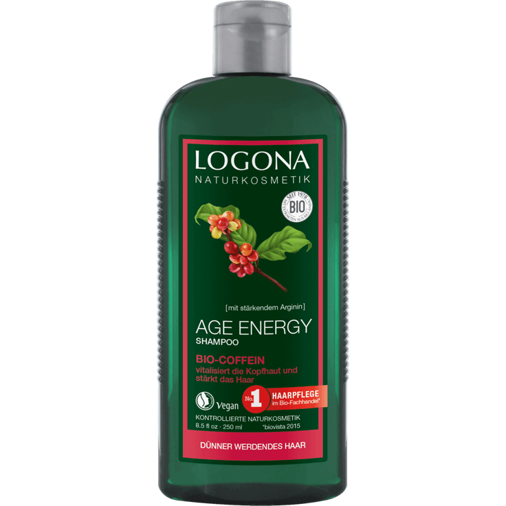 Logona Age Energy Shampoo Coffein 250 ml Wirkung: Belebend
