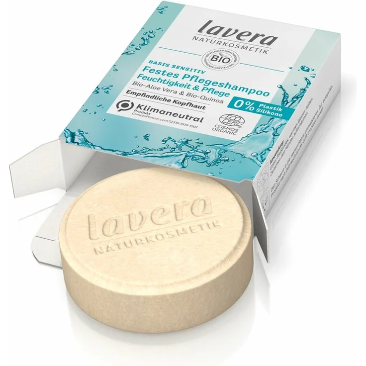 Lavera Festes Pflegeshampoo basis sensitiv Feuchtigkeit & Pflege 50g