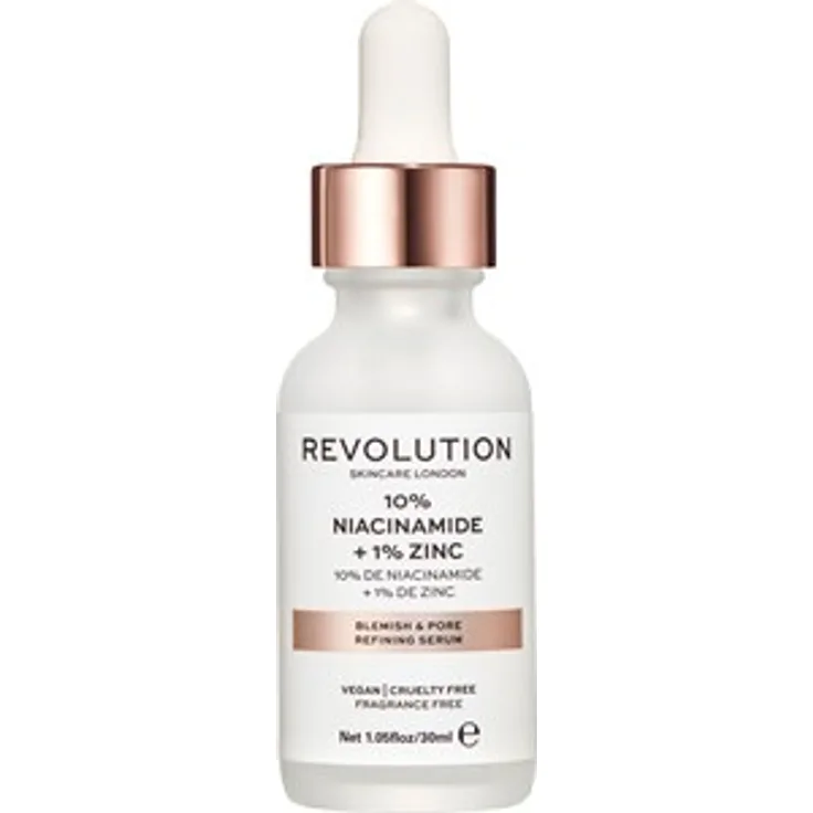 Revolution Skincare Gesichtspflege Seren und Öle 10% Niacinamide + 1% Zinc Blemish & Pore Refining Serum 30 ml