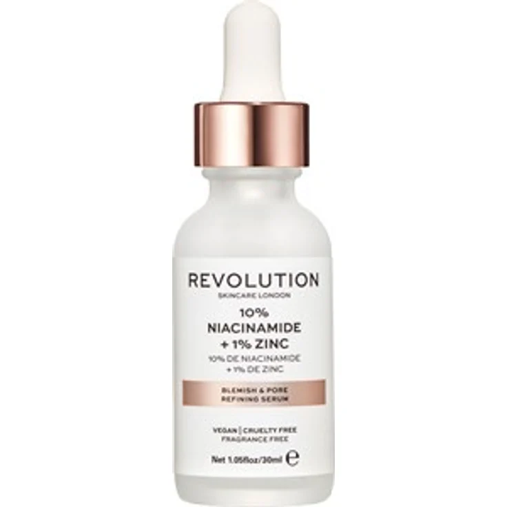 Revolution Skincare Gesichtspflege Seren und Öle 10% Niacinamide + 1% Zinc Blemish & Pore Refining Serum 30 ml – Bild 1