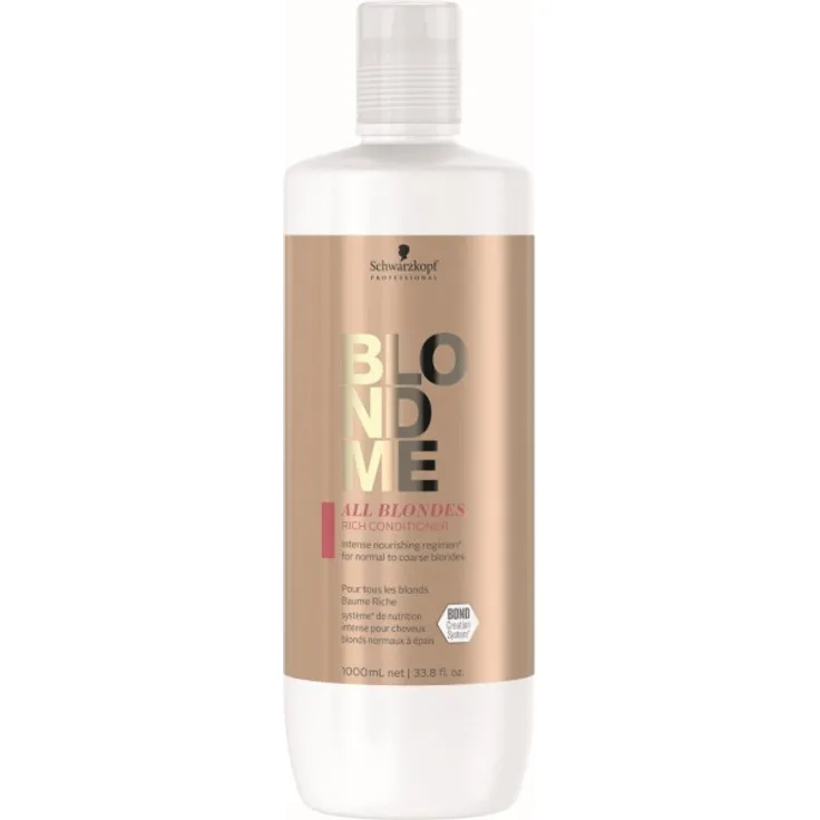 Schwarzkopf Blondme All Blondes Rich Conditioner 1000 ml