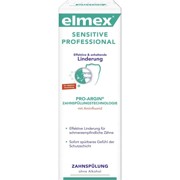 Elmex SensiTIVE PROFESSIONAL Zahnspülung, 400 ml