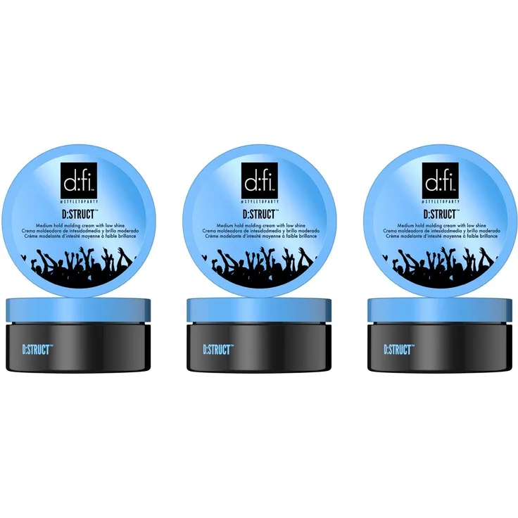 d:fi D:Struct Medium Hold Molding Creme 3 x 75 g