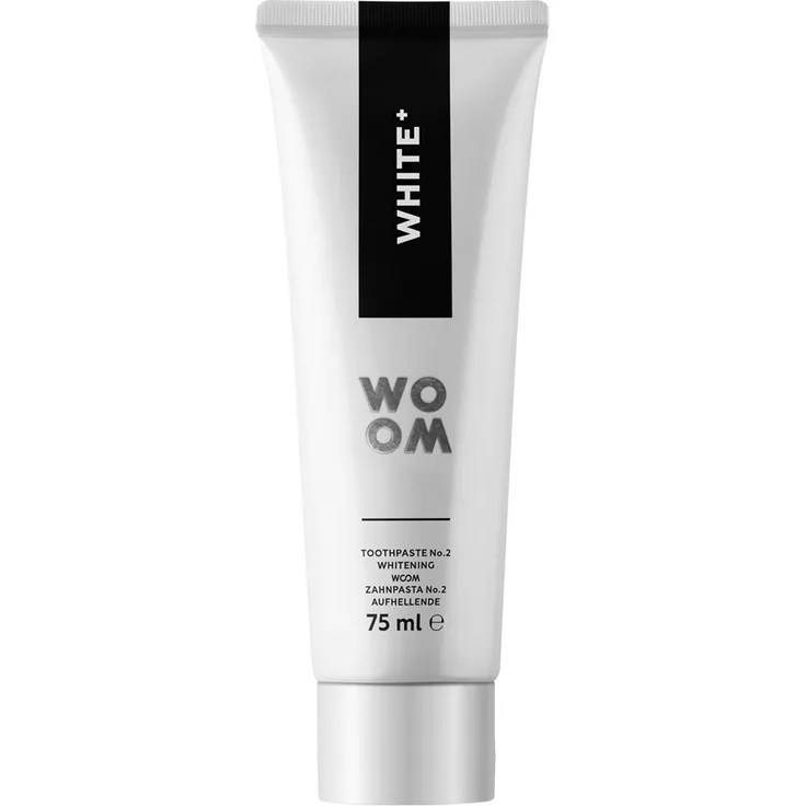 Woom White Whitening 75 ml mit Whitening-Effekt für weißere Zähne