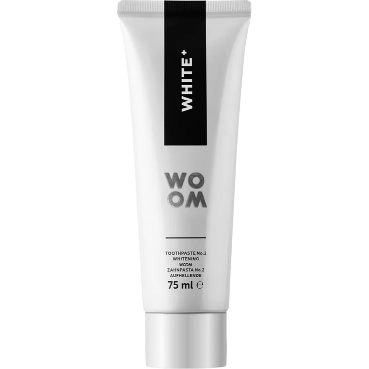 Woom White Whitening 75 ml mit Whitening-Effekt für weißere Zähne