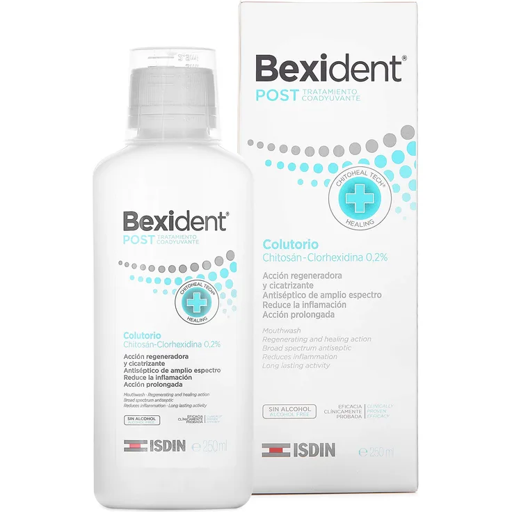 Isdin Bexident Mundwasser, 100 ml, für saubere & gesunde Zähne