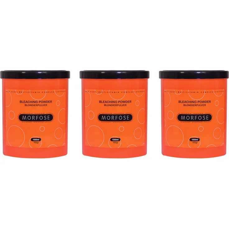 Morfose Blondierpulver Blau 3 x 900 g
