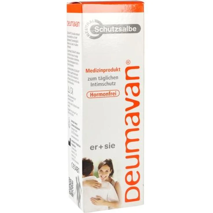 Deumavan Schutzsalbe neutral Tube Medizinischer Intimhautschutz zur Schmerz- und Juckreizlinderung für Sie & Ihn 125 ml – Bild 1