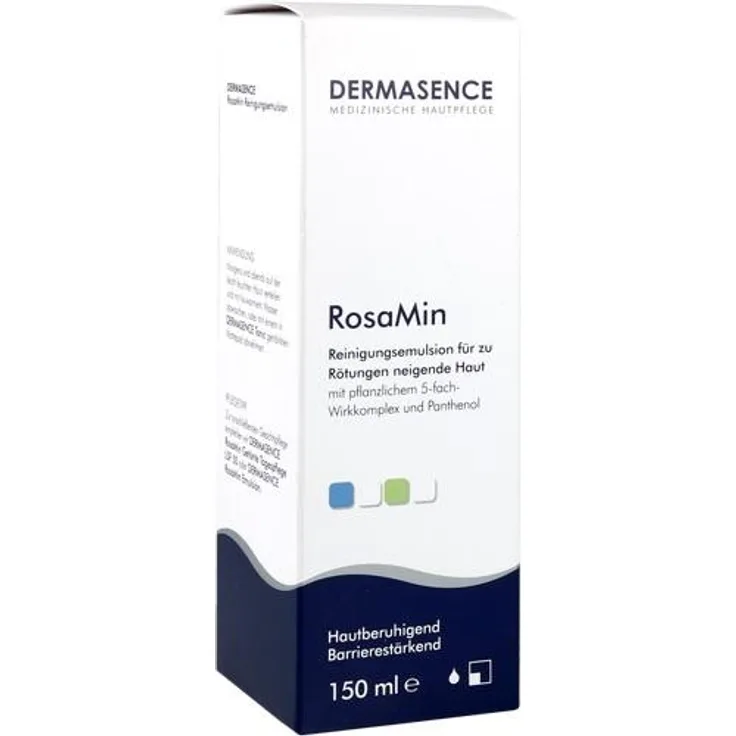Dermasence Rosamin Reinigungsemulsion 150 ml, für Damen und Herren