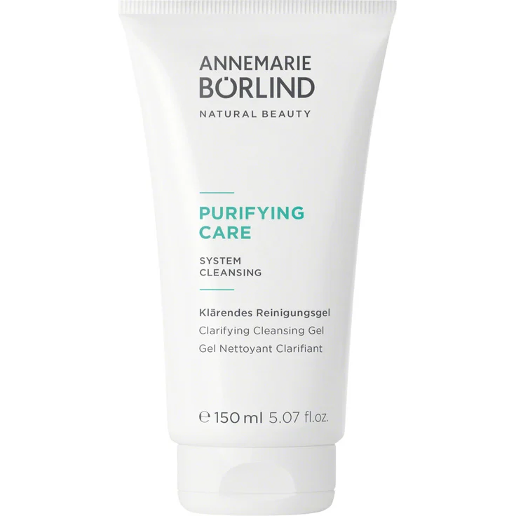 Annemarie Börlind Purifying Care femme-woman, Reinigungsgel 150 ml, bekämpft Unreinheiten, mit milden Tensiden  – Bild 1