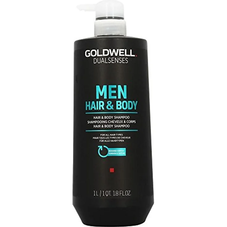 Dualsenses Men Hair & Body Shampoo 1000 ml – Bild 1