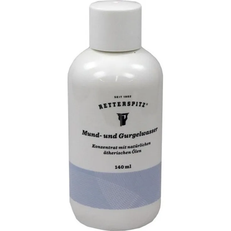 Retterspitz Mund- und Gurgelwasser 140 ml, für rundum gesunde Zähne