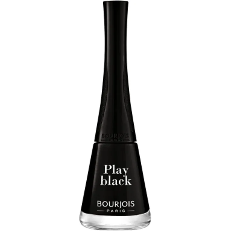 1 Seconde Nail Polish #006-Play Black 9 ml