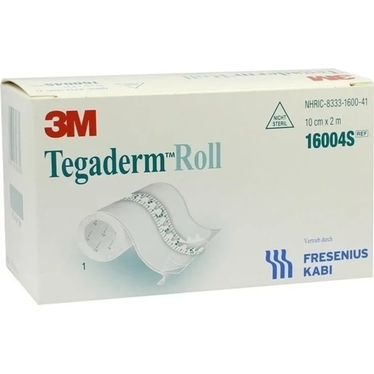 Fresenius Kabi Tegaderm Pflaster 10 cmx2 m Rolle 16004S 1 St.