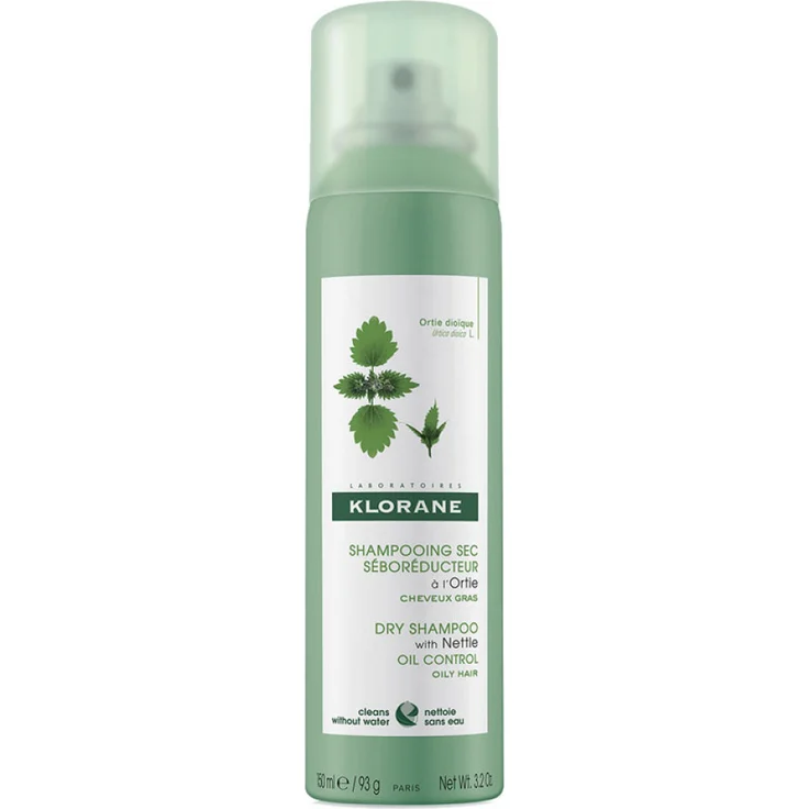 Klorane Shampooing Trockenshampoo Ortie Brennnessel 150 ml  – Bild 1