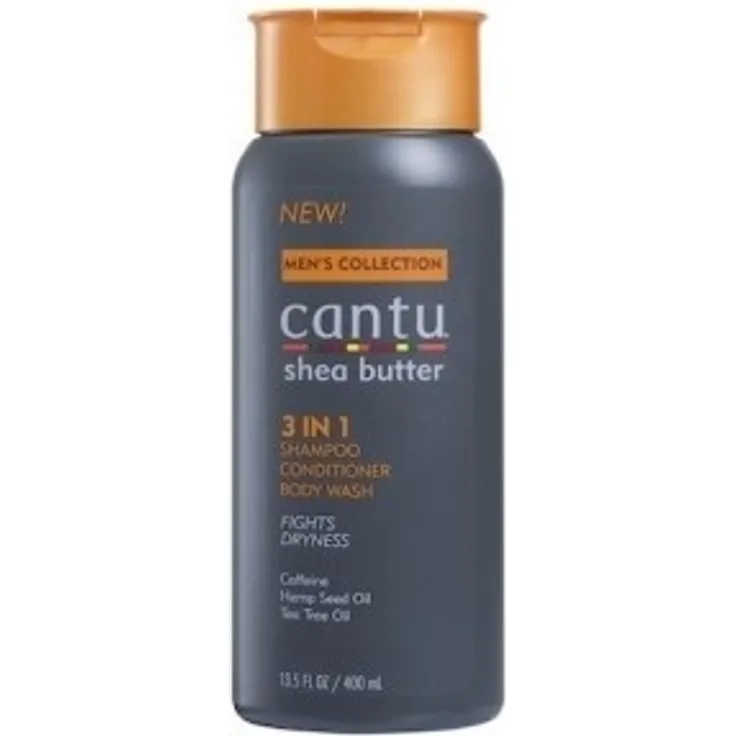 Cantu Shea Butter 3in1 Shampoo Conditioner & Body Wash 135 OZ / 400 ml 