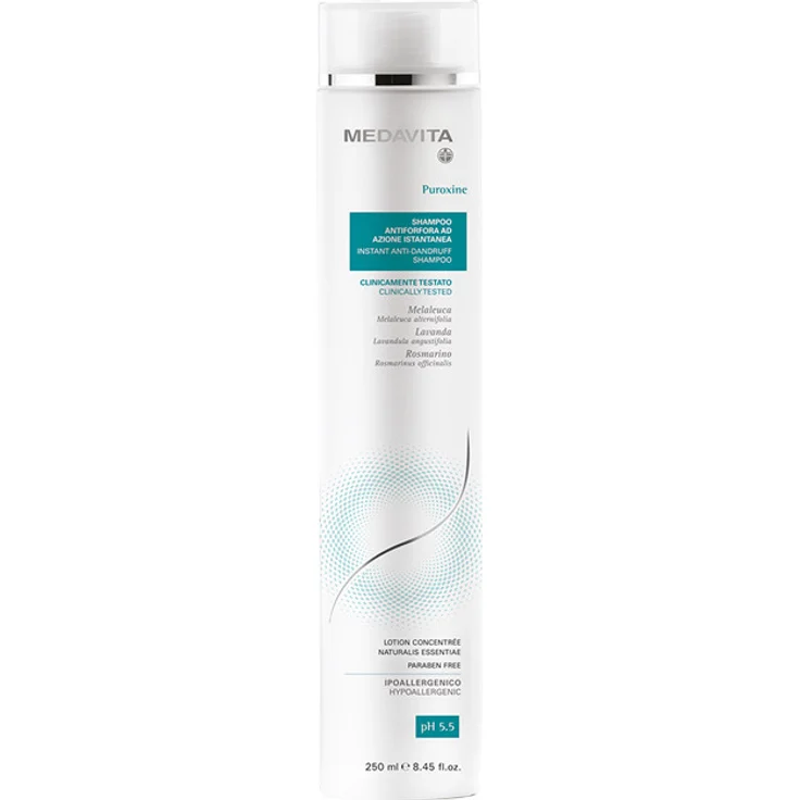 Medavita Puroxine Instant Anti-Dandruff Shampoo 250 ml – Bild 1