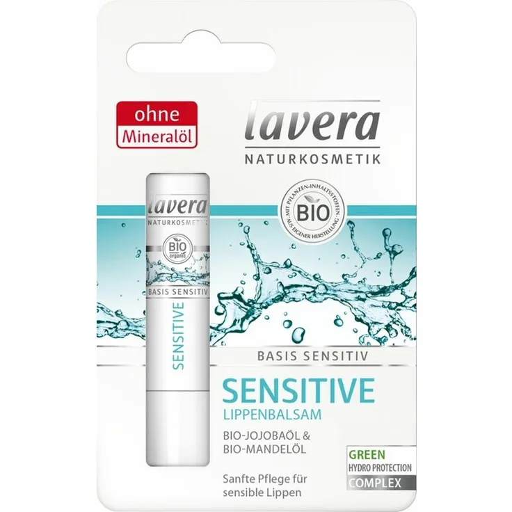 lavera Lips Bio-Jojobaöl & Bio-Mandelöl Lippenbalm 4,5 g mit pflegender Wirkung